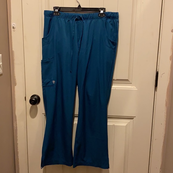 Healing Hands, HH WORKS, Caribbean Blue Scrubs - Picture 5 of 7